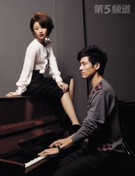 Cai Yun and actress Ruby Lin photo shoot