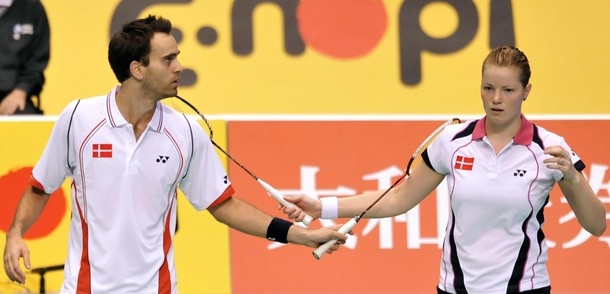 Christinna Pedersen and partner Rasmus Bonde-Nissen.