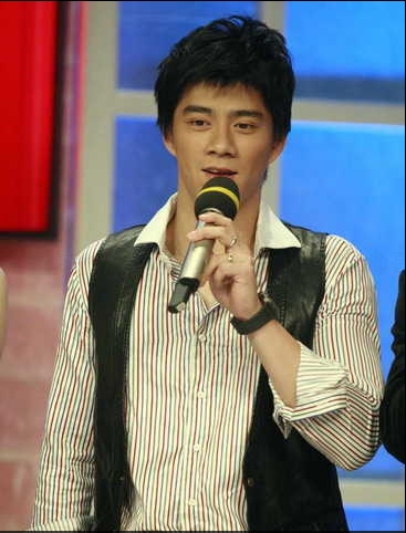 Fu Haifeng on a TV show