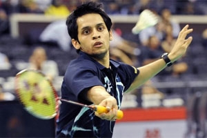 Picture of Parupalli Kashyap in play