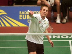 Picture of Peter Gade in play.
